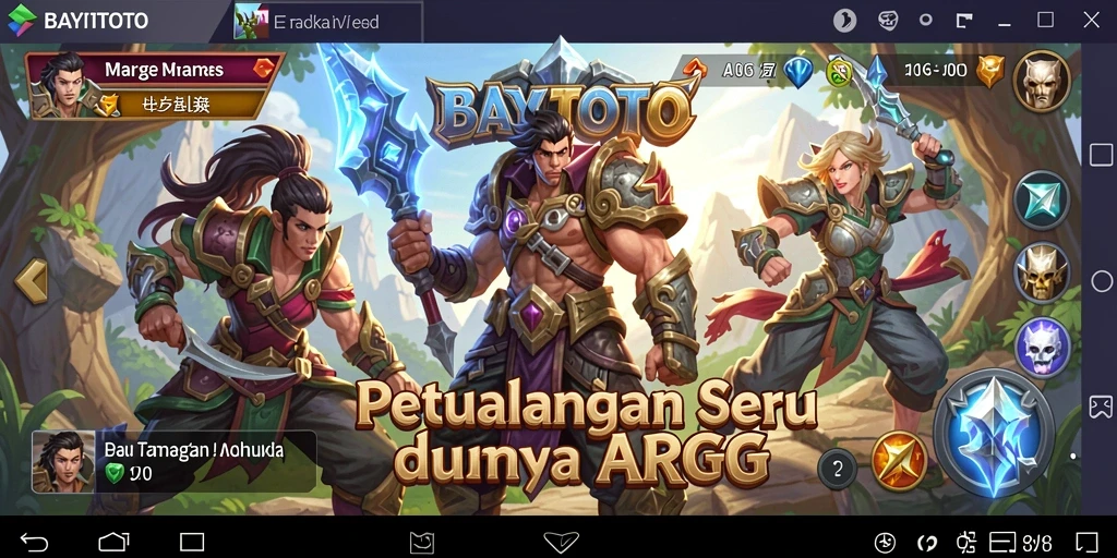 Tampilan gameplay menakjubkan dari BAYITOTO yang memukau.