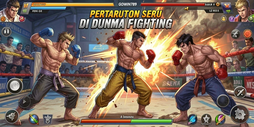 Tampilan gameplay GOWIN789 yang penuh aksi dan seru.