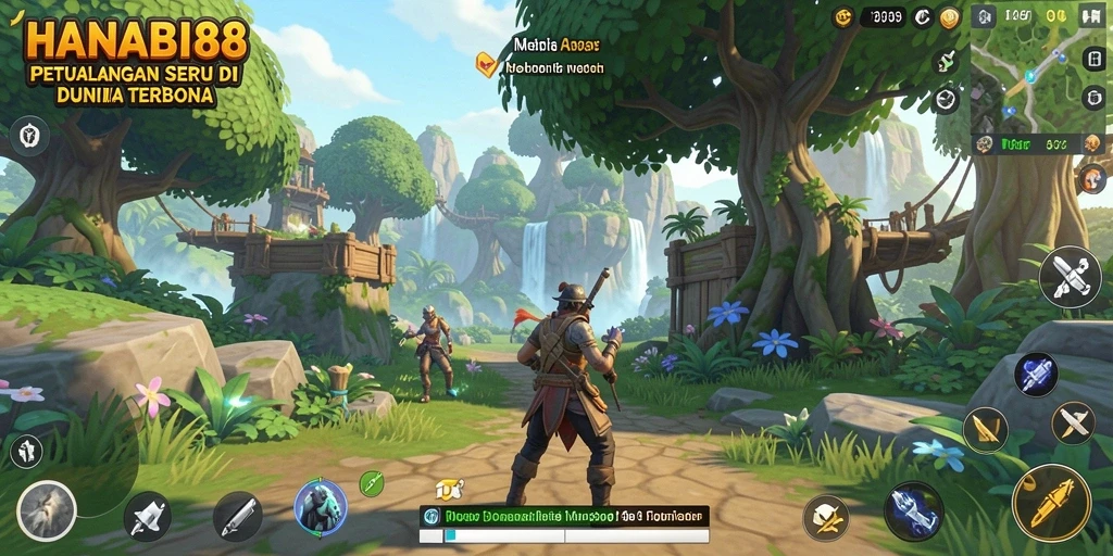 Screenshot gameplay Open World menggambarkan kebebasan eksplorasi luar biasa.