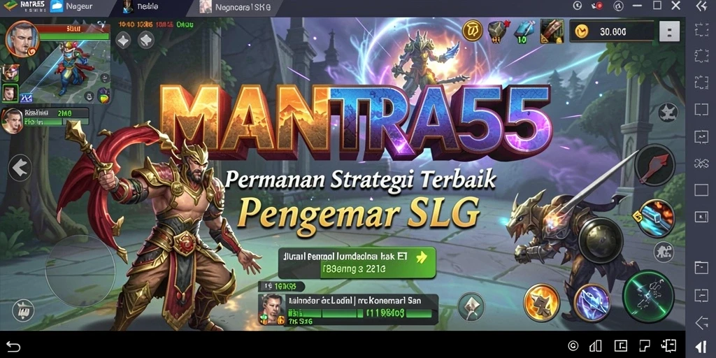 Tangkapan layar gameplay menampilkan strategi pertempuran yang mendebarkan.