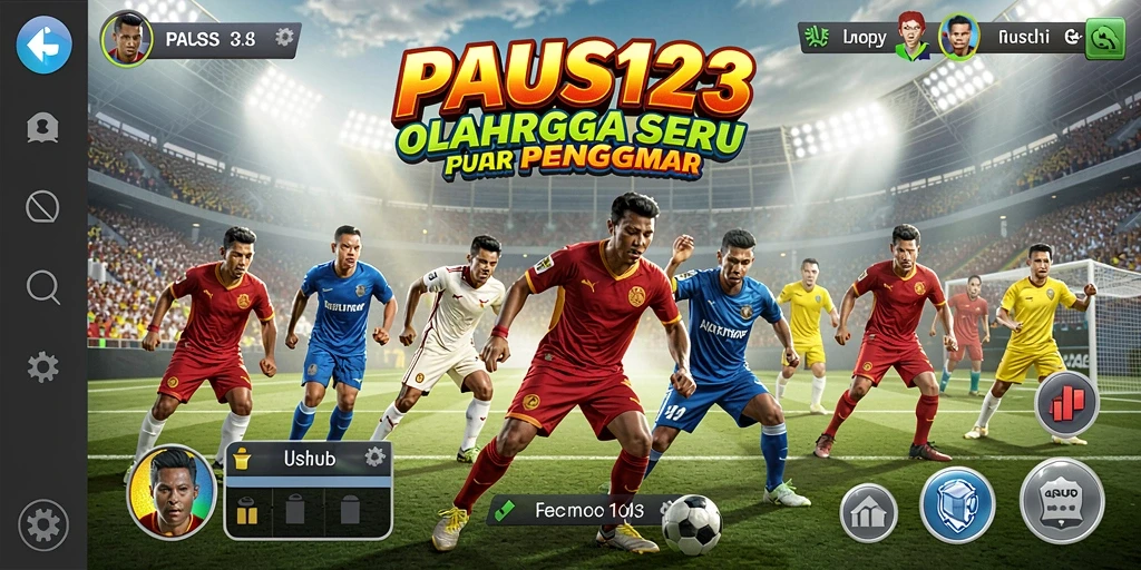 Tampilan gameplay seru di PAUS123 dengan pengalaman olahraga nyata.