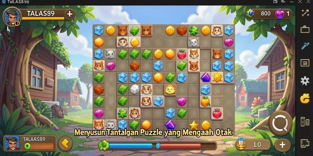 Tampilan gameplay TALAS89 yang menarik dan penuh tantangan.