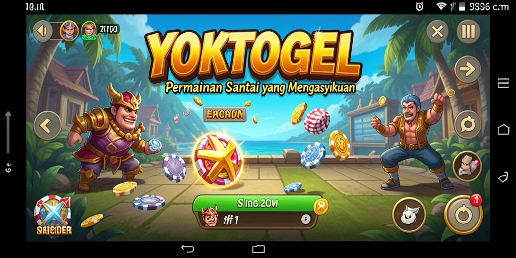 Tampilan gameplay YOKTOGEL yang seru dan interaktif.